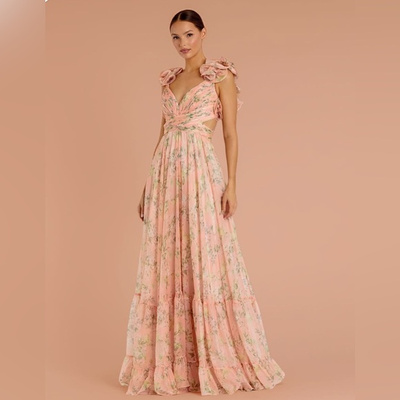 Mac Duggal Designer Gown - Picture 1 of 8